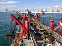 January 25, 2013 - Orange Beach from Dredge Bayport
