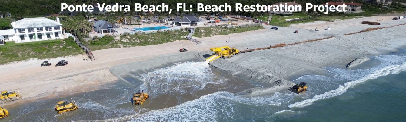 Ponte Vedra Beach, FL: Beach Restoration Project